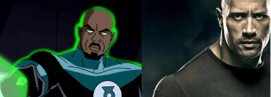 Dwayne Johnson Green Lantern